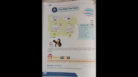 Subject- Computer, chapter 6 (Fun with tux paint) part 1