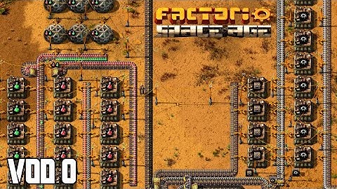 Satisfactory Player Tries Factorio for the First Time | Factorio: Space Age - VOD 0
