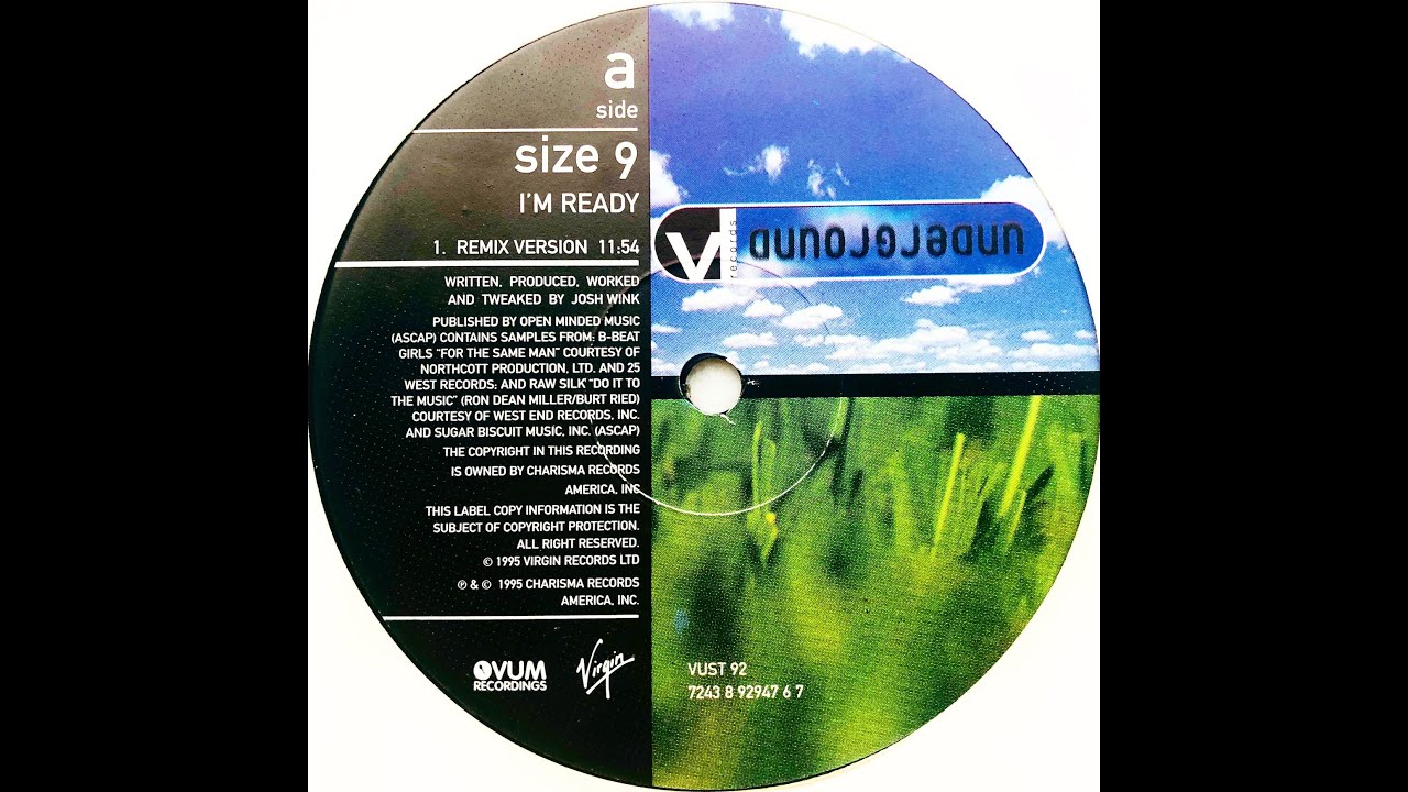 Size 9 • I'm Ready (Remix Version) (1995) - YouTube