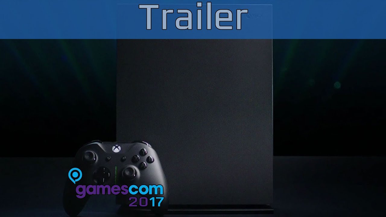 Xbox One X: Project Scorpio Edition - Gamescom 2017 Trailer [HD]