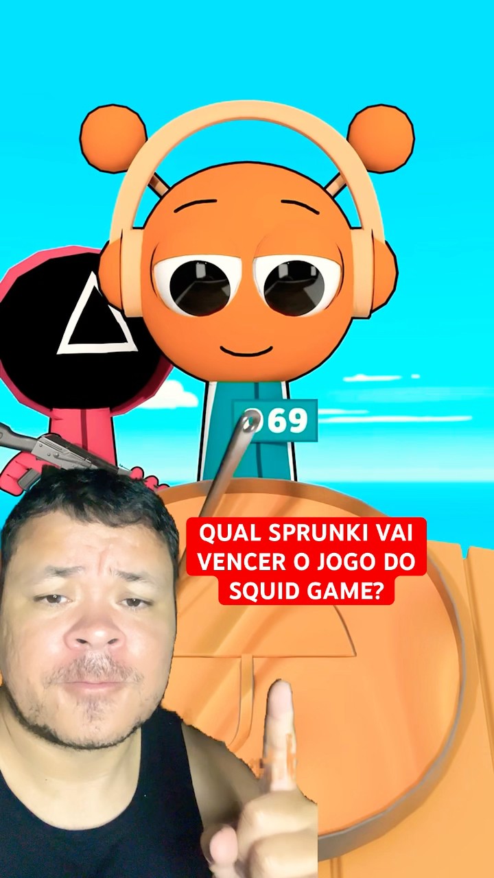 QUAL SPRUNKI VAI VENCER O JOGO DO SQUID GAME? #mayumigames #sprunki #squidgame