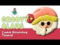 🎅 Jazz Up Your Christmas Cookies With This Groovy Santa Cookie Decorating Tutorial!