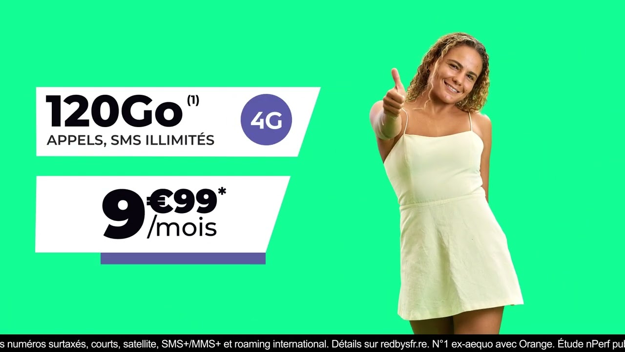 RED by SFR Réunion - Autant de gigas j'y go ! Réseau N°1 de l'internet mobile