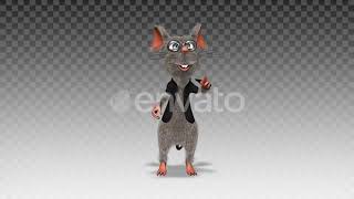 Funny Rat - Dance Jamp | Motion Graphics - Envato elements