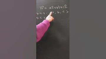 Direction cosines and direction ratios|| Class 12 th math||vector||