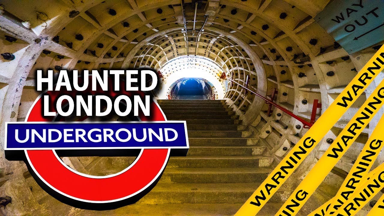 MUST WATCH BEFORE ITS DELETED - HAUNTED LONDON UNDERGROUND SECRETS ( WE ...