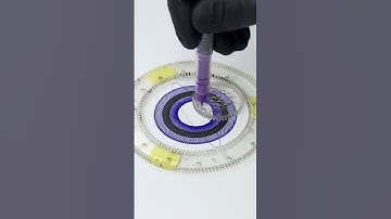 A Masterpiece in the Making: Relaxing ASMR Spirograph Art #asmr #art #spirograph #shorts #2025 #usa