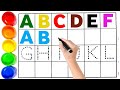 ABC Alphabet | Easy abcd | ABC Song for Kids | Learn A to Z Phonics & Dotted Writing ABCD #abcsong