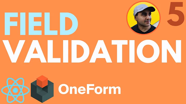 Form vALiDaTiOn made EASY | OneForm from Scratch 5