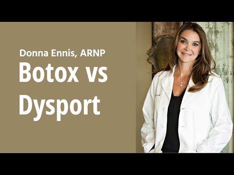 Botox vs Dysport with Donna Ennis, ARNP