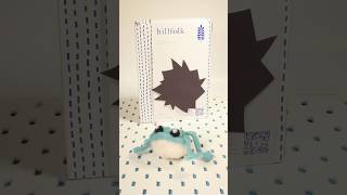 Needle Felted Toad Stopmotion! #cute #craft #needlefelt #animation #stopmotion #handmade #art #frog