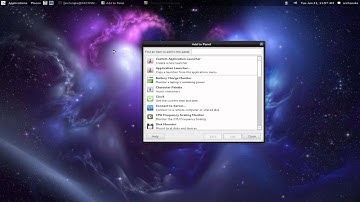 Basic configuring of Gnome 3 Fallback Mode -applets, panels etc