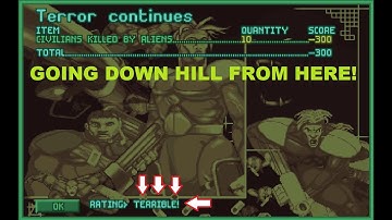 Lets Play X-COM UFO Defense - Part 26 Start Of Our Decent.