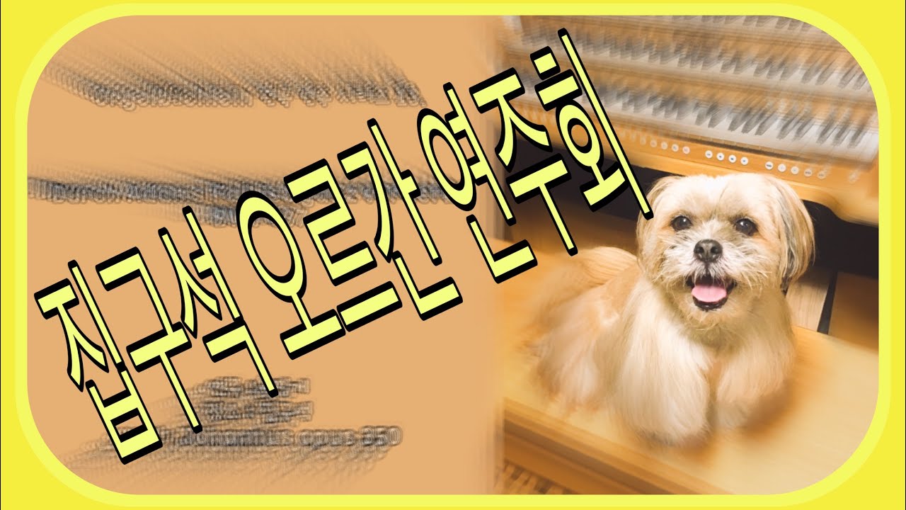 [숏핑거 집구석 오르간 연주회] Orgelbüchlein 전곡 연주 시리즈 14. BWV 638