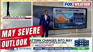 Weather Pattern Shift Signals A Quieter May For Severe Storms Following Active April