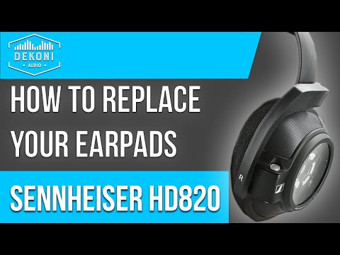 Dekoni Elite Hybrid replacement earpads for the Sennheiser HD820