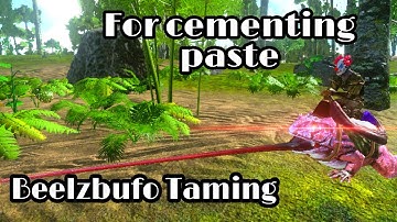 Beelzbufo Taming for cementing paste || Ark mobile || Ep 22 || Let