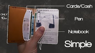My Notebook Wallet with pen [Version 2.0] 💳