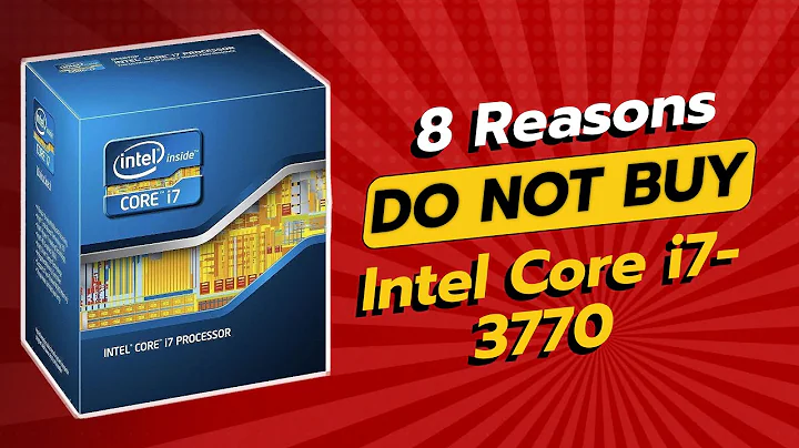 Intel Core i7-3770 | 8 Reasons NOT to Buy! 🚫💻