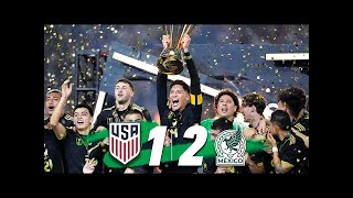 ESTADOS UNIDOS 1-2 MÉXICO | ¡Bicampeones de la Copa Oro!mexico vs usa soccer#PorMéxicoTodo