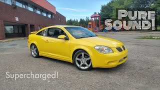 Pontiac G5 Supercharged with Custom Exhaust