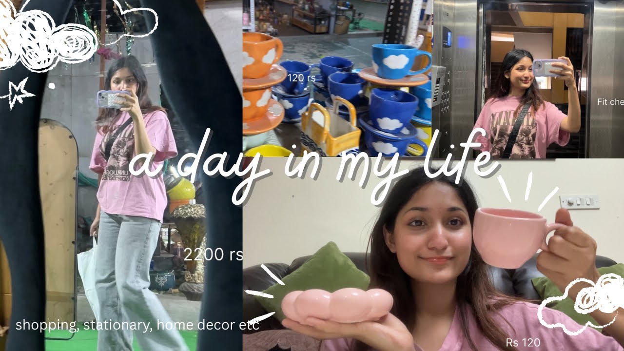 SPEND A WEEKEND W ME- Banjara flea market, solo shopping, pinteresty finds 🛍️🛒🍵
