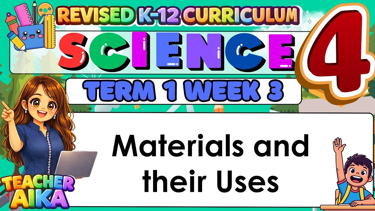 Grade 4 Math – Term 1 Week 3: Lesson 3 Materials and their Uses