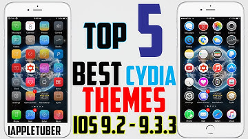 TOP 5 Best Jailbreak Themes For iOS 9.2 - 9.3.3!! iPhone, iPad & iPod Touch