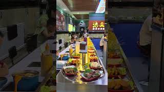 "Conveyor Belt Hotpot Feast 🍲🔥 | Unlimited Skewers &amp; Fun Dining!"#shorts