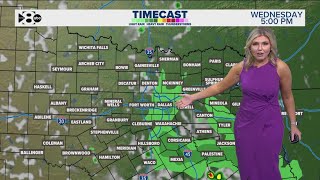 DFW Weather | Light rain possible Wednesday evening in 14 day forecast