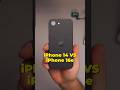 IPHONE 14 vs IPHONE 16e, qual vale mais a pena? #shorts #iphone