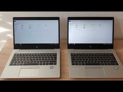 HP Elitebook 830 G6 SureView compared with non SureView