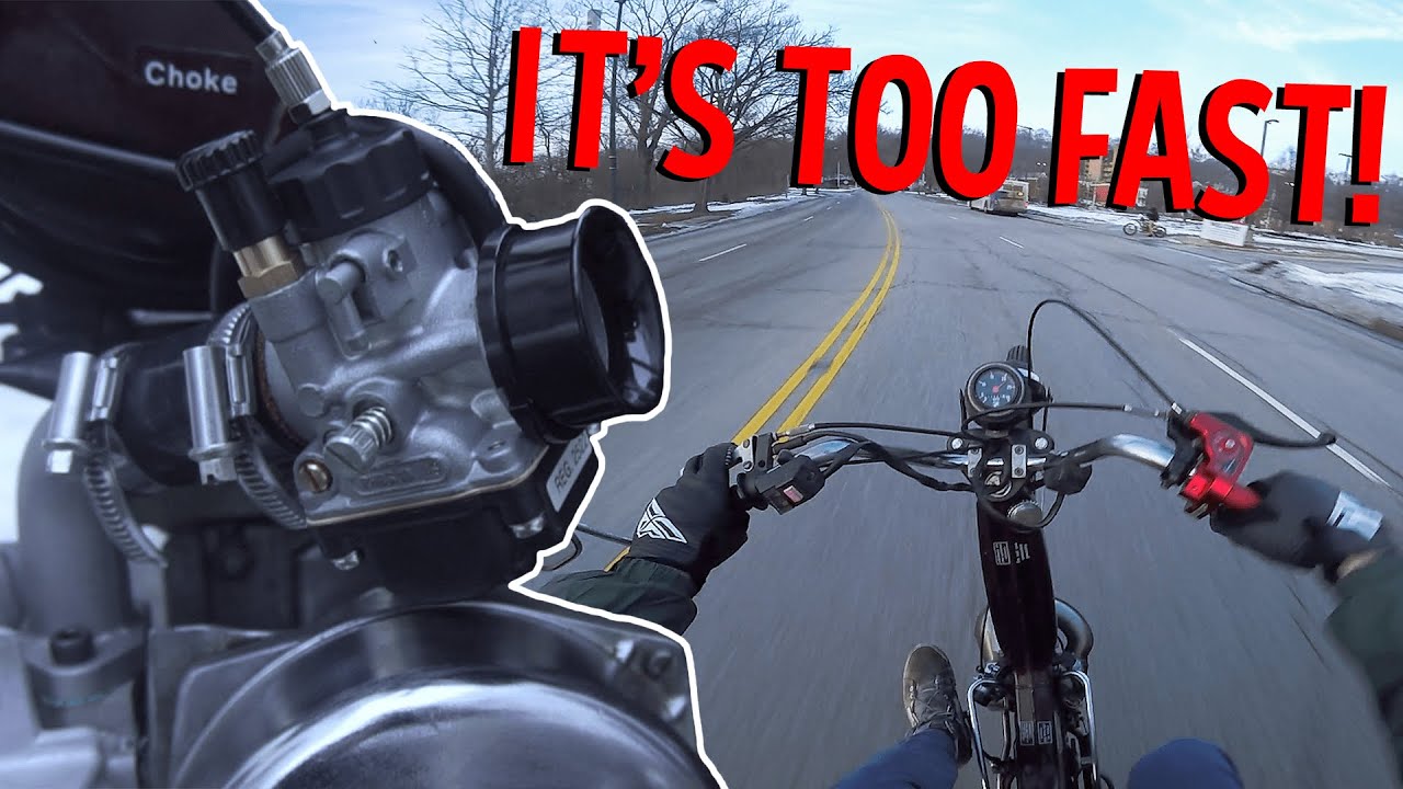 Moped Carb Upgrade!! (HUGE POWER INCREASE) YouTube