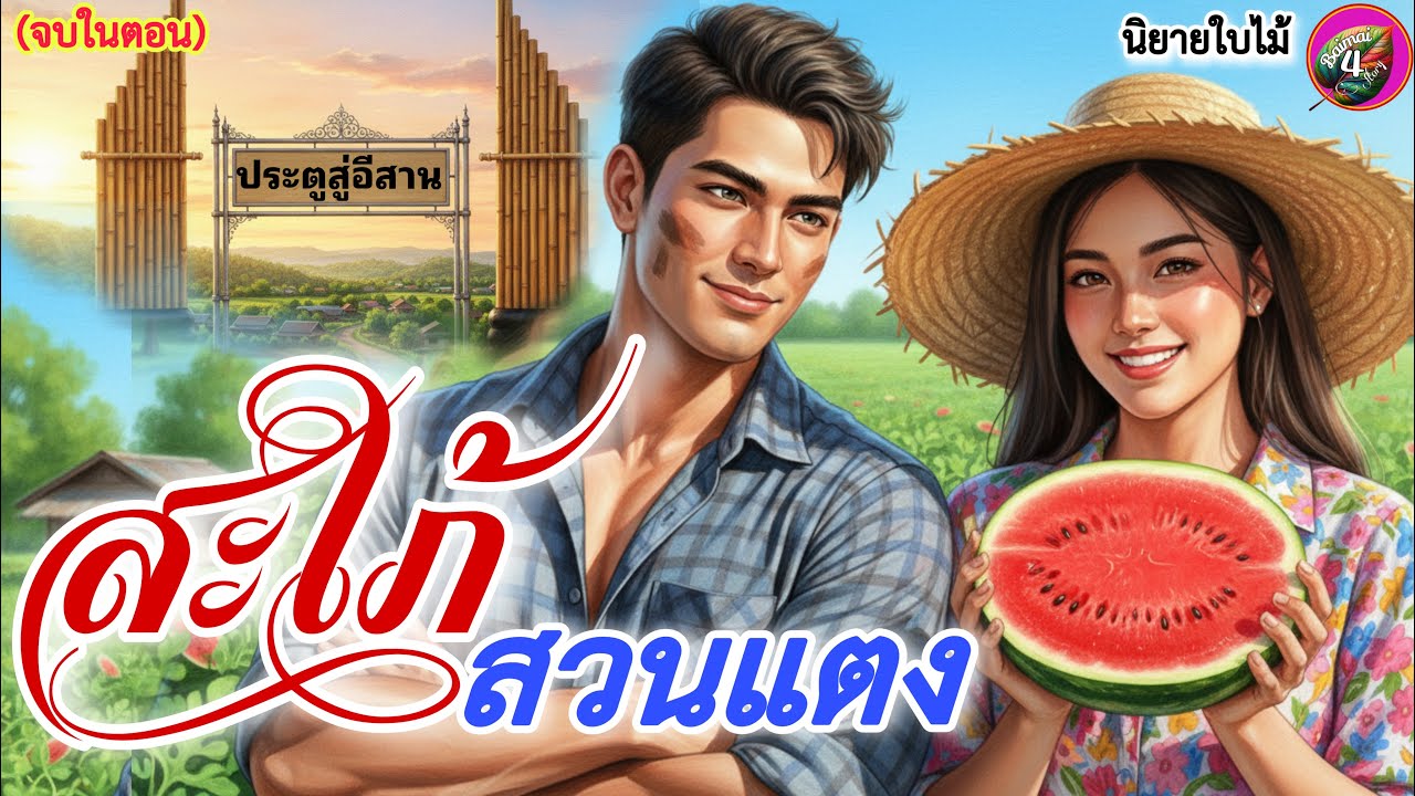 จบในตอน : ❤️สะใภ้สวนแตง❤️ | บักแตงโมสวนข่อย มันกะหน่ากินคือเจ้าของฮั่นล่ะ!! 🤣| นิยายใบไม้☘️