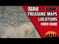 RED DEAD REDEMPTION 2 · ALL TREASURE MAPS Locations Video Guide (Explorer Challenge) | 【XCV//】