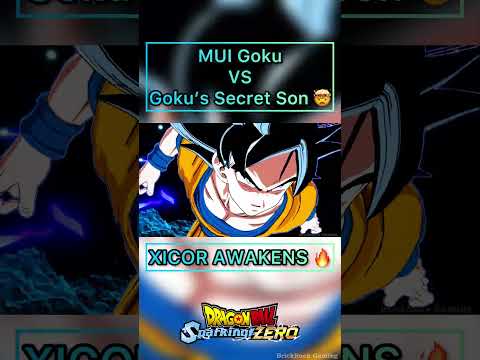 MUI Goku VS Goku’s Secret Son Xicor 😱 | Dragon Ball Sparking Zero #dbsz #dragonball #sparkingzero