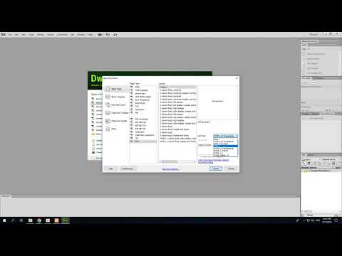 เริ่มต้นการสร้างฐานข้อมูลโดยใช้ dreamweaver