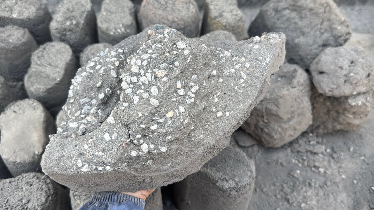 New charcoal with white stones dry floor/claypot & water crumbling dipping 🔥must watch