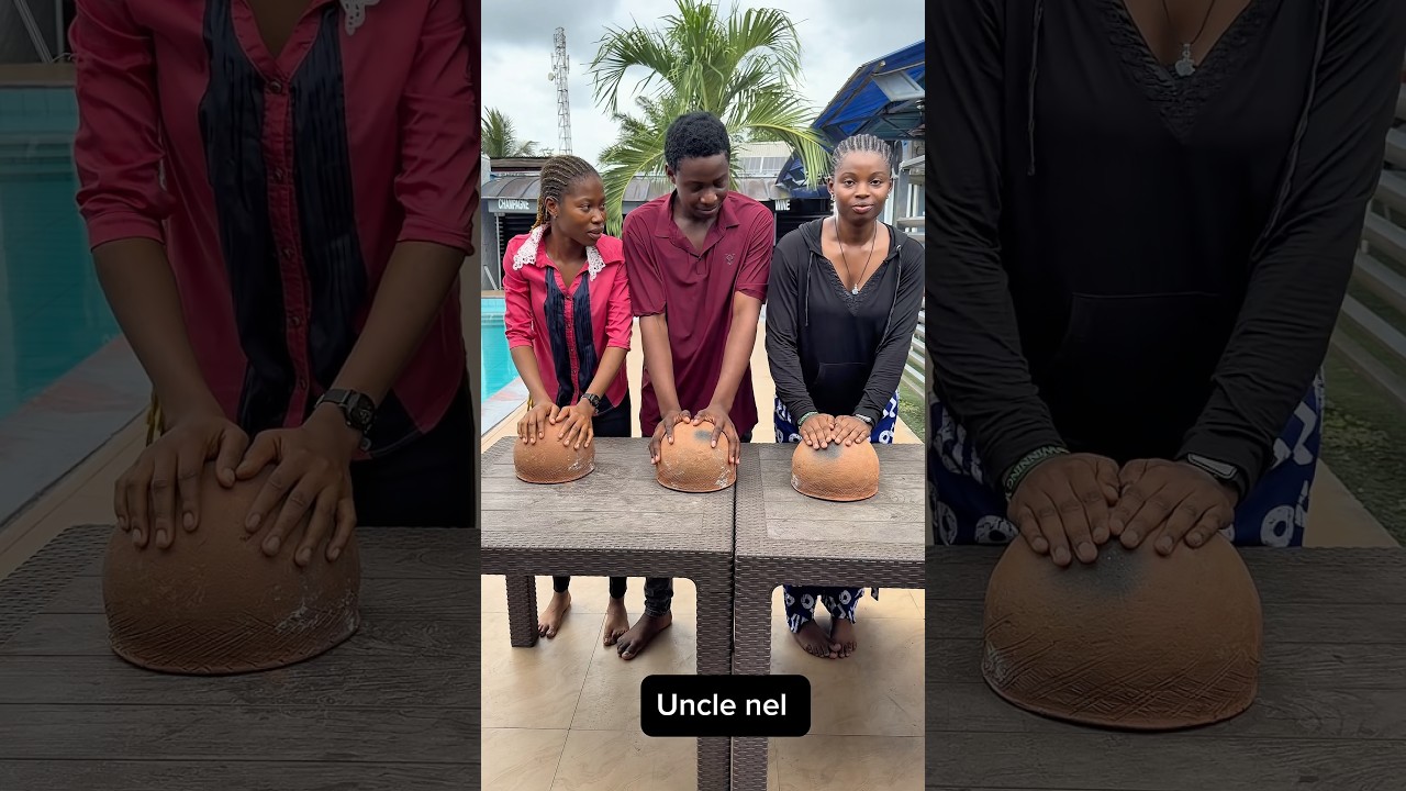 The clay pot game challenge 😂😂😂