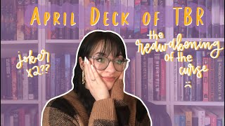 April Deck of TBR | The Reawakening of the Curse