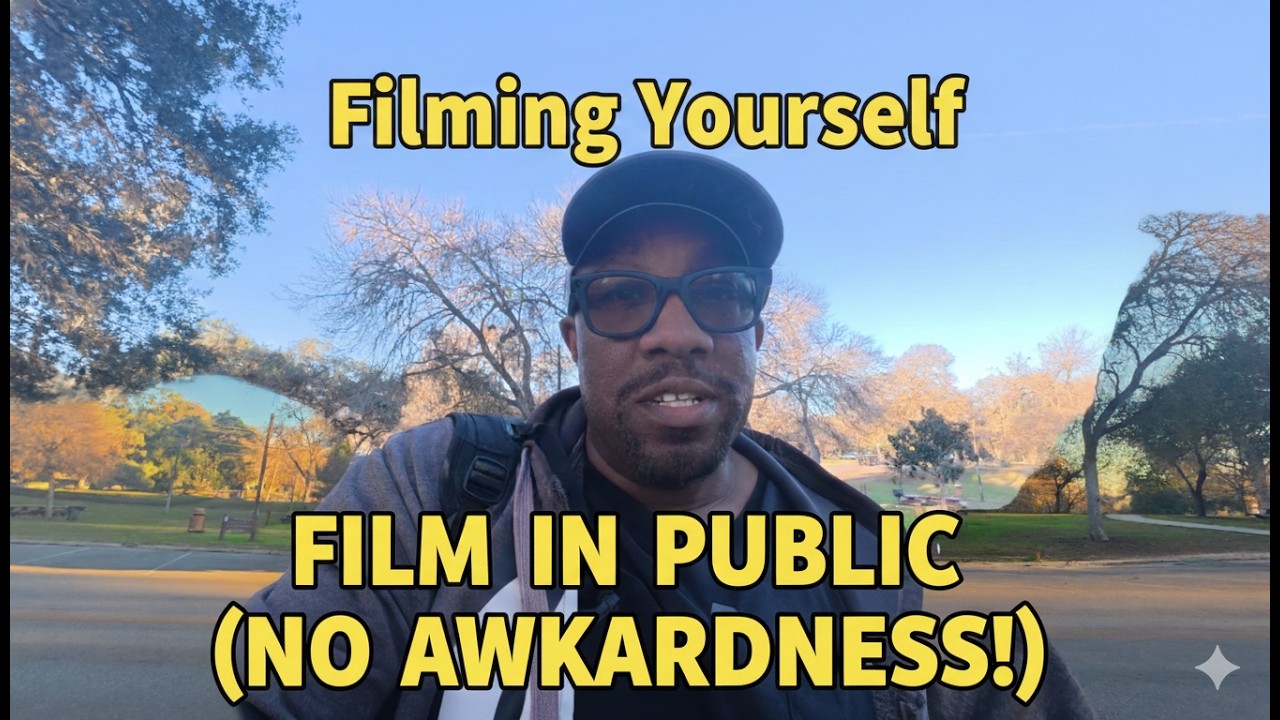5 Tips on Filming Yourself in Public without feeling Award