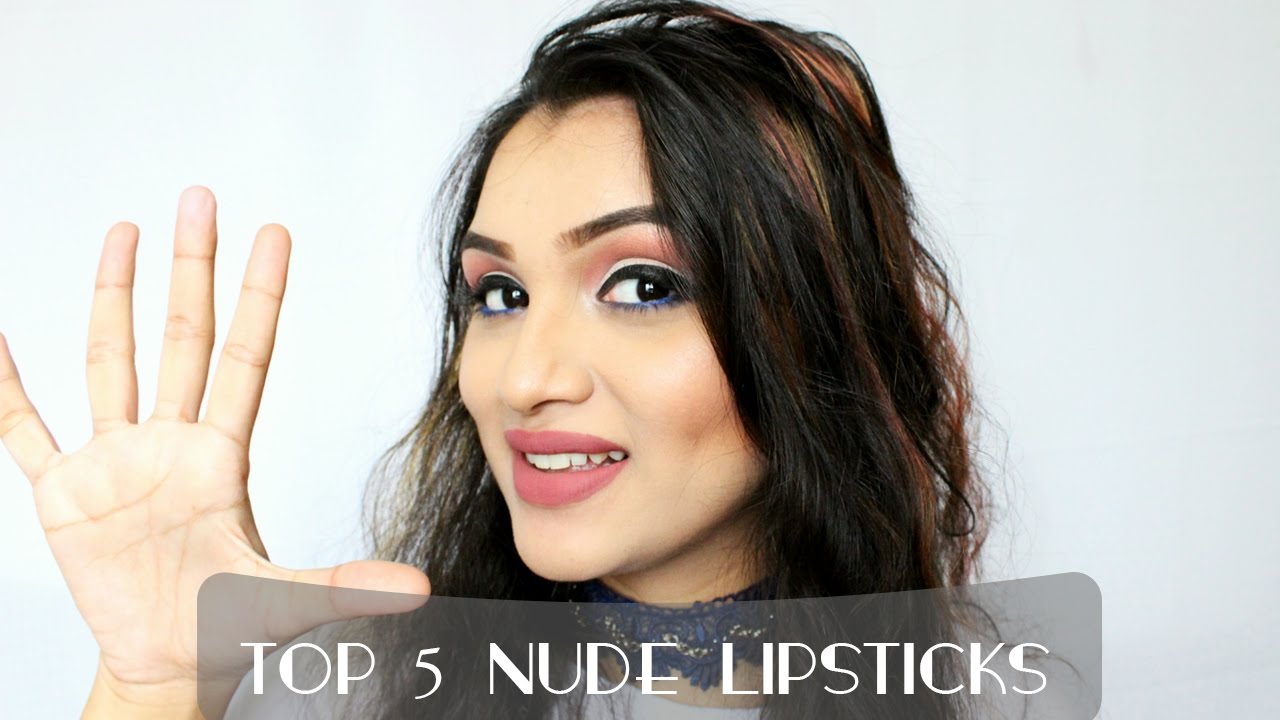 TOP 5 LIPSTICKS Lipsticks for Indian Skin BeautiCo. YouTube