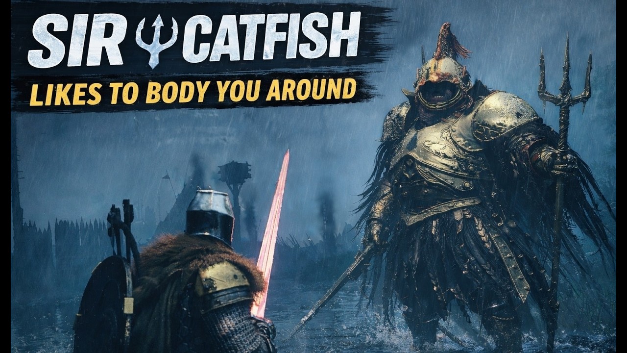 Sir Catfish Boss Fight – He Just Bodies You (Crimson Desert) - YouTube