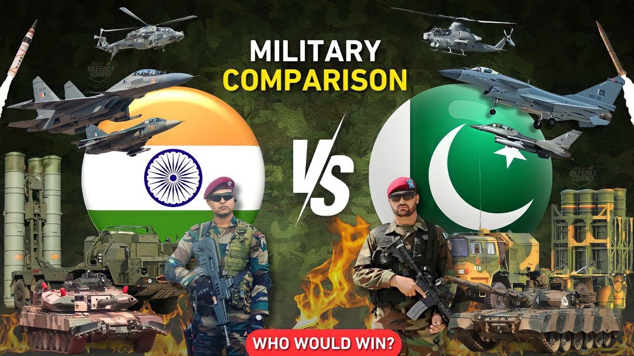 India Vs Pakistan Military 2024   Indian Army VS Pakistan Army  MilitaryArmy Comparison Hindi