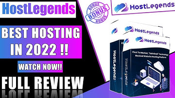 HostLegends Review | Best & Cheap Hosting in 2022 | Host Legends Review & Bonus | HostLegends Demo