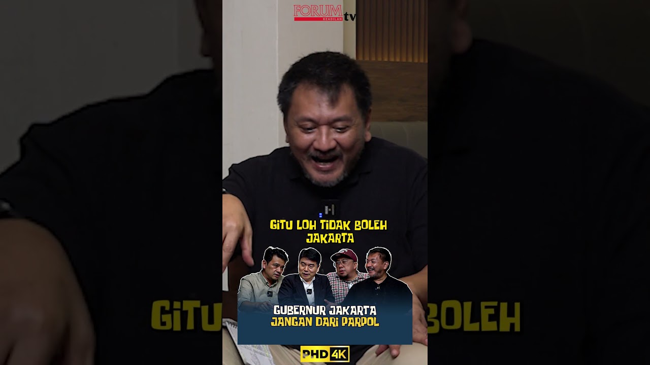 Gubernur Jakarta Jangan dari Parpol | PHD 4K EPS 17