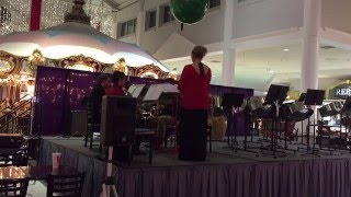 ICC s Breakfast Club Saxophone Quartet performing at the Mall at Barnes Crossing