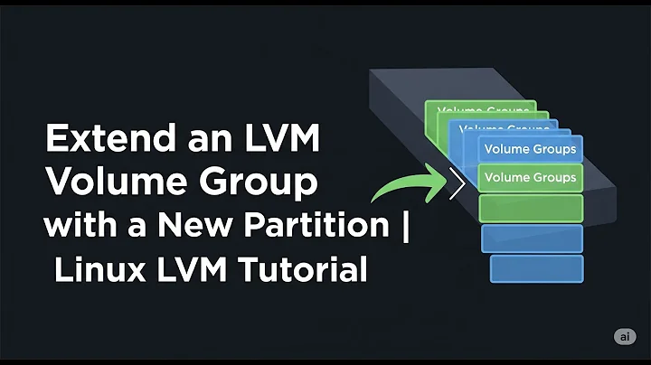Extend an LVM Volume Group with a New Partition | Linux LVM Tutorial