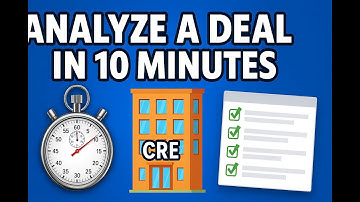 How to Analyze a Multifamily Deal in 10 Minutes (No Fluff)