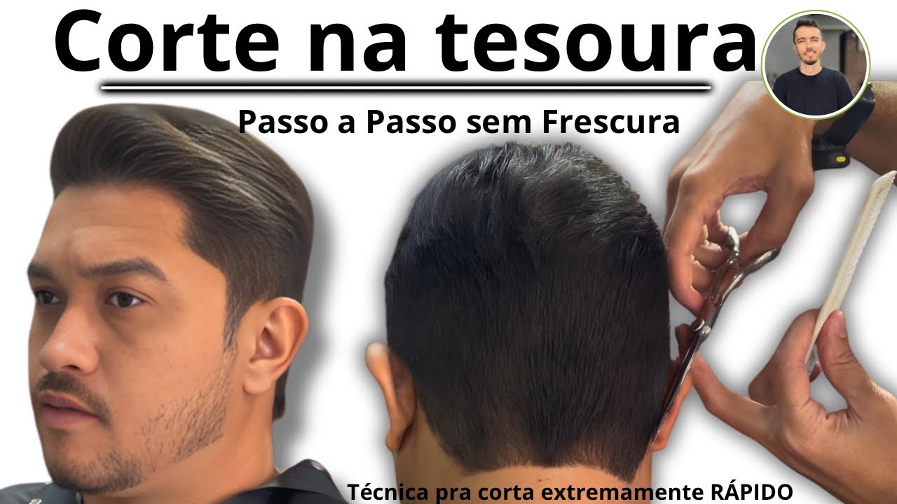Corte Social na Tesoura Sem Frescura: Técnica Profissional Para o Dia a Dia